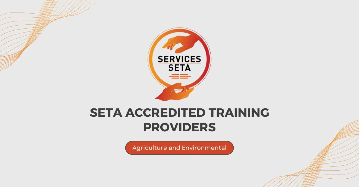Agriculture and Environmental SETA Accredited Training Providers 2026